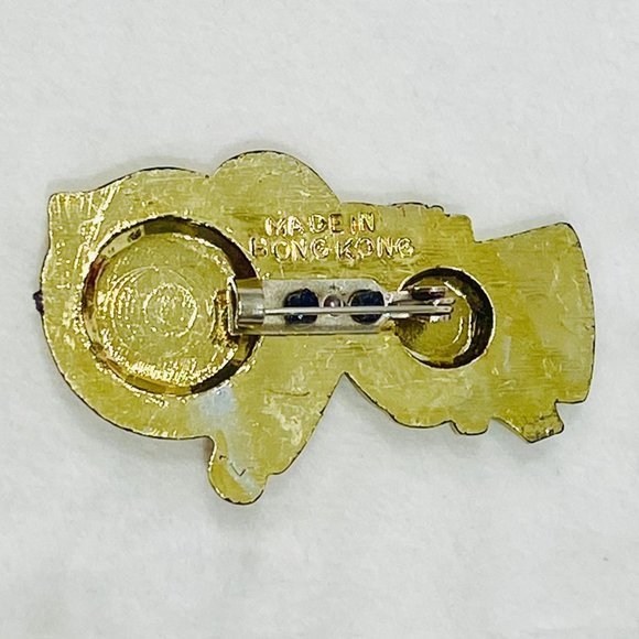 Two Vintage Christmas Brooches - Penguin & Snowman - Picture 4 of 8